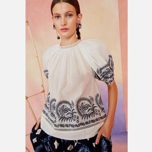 NWOT Ulla Johnson Blythe Cotton Top